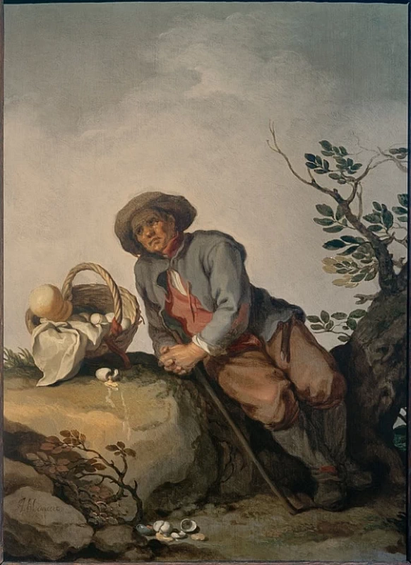 Contadino a riposo - Cultural Heritage Agency of the Netherlands Art Collection